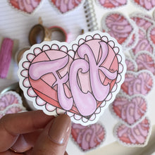 Load image into Gallery viewer, Stickers, Cute as FCK - Die Cut Sticker - TWG Designs