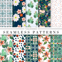 Load image into Gallery viewer, Palm Springs Seamless Patterns