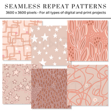 Load image into Gallery viewer, Clay Seamless Patterns