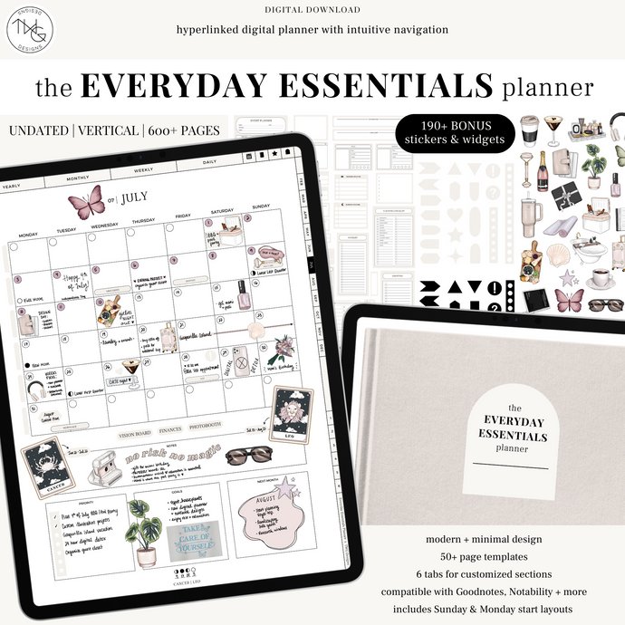 Everyday Essentials Planner