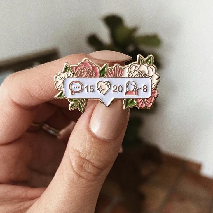 Trendy enamel new arrivals pins