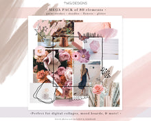 Load image into Gallery viewer, creative aesthetic elements clipart bundle