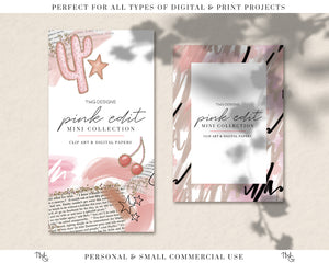 Mini Collection, Pink Edit Mini Collection - TWG Designs