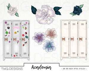 school locker clipart flower clipart png digital art graphics