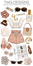 Load image into Gallery viewer, Summer Style Clipart Collection