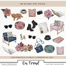 Load image into Gallery viewer, Collections, On Trend Clip Art Collection - TWG Designs