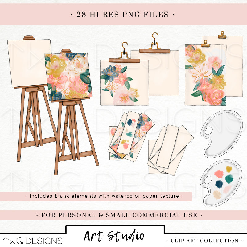 Crafting Supplies Clipart Collection – TWG Designs