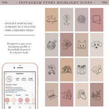 Load image into Gallery viewer, Lifestyle Instagram Story Highlight Icons