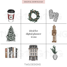 Load image into Gallery viewer, Holiday Home Clipart Collection