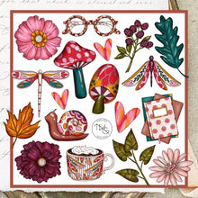 Load image into Gallery viewer, Mushrooms Clipart Collection