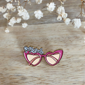 Enamel Pin, Self Made Sunnies Enamel Pin - TWG Designs