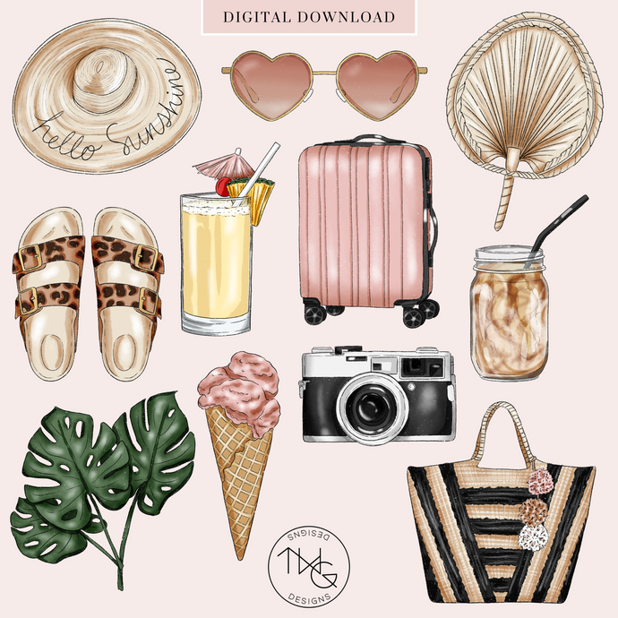 Summer Mood Vol. 2 Clipart Collection