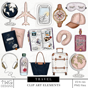 Travel Clipart Collection